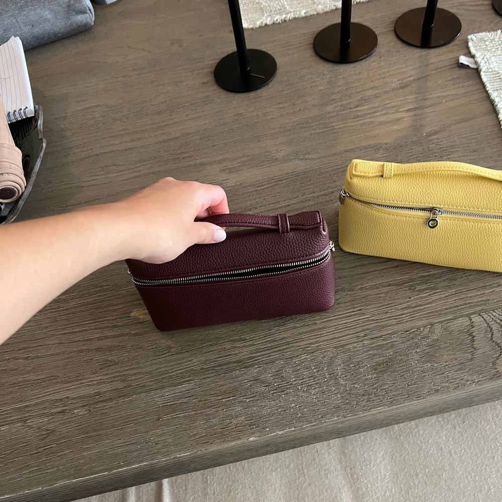 Elegant Burgundy Clutch